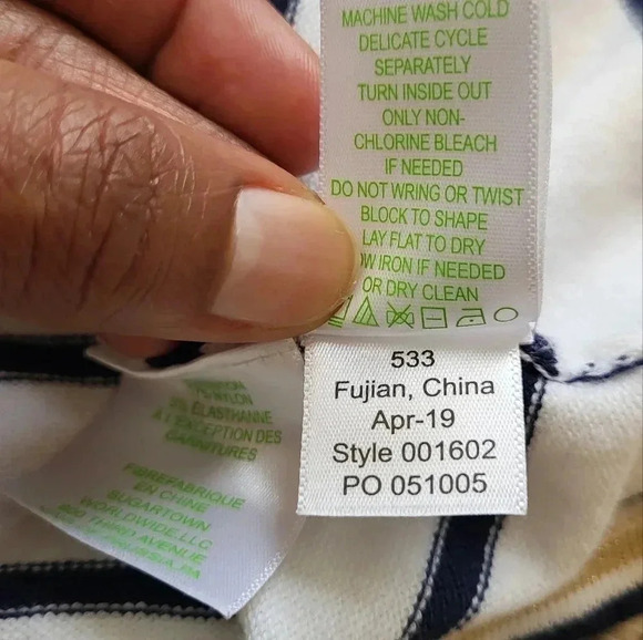 Lilly Pulitzer Perelle Sweater Off The Shoulder Top(XS) - Picture 10 of 11